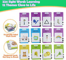 MAYAPHILOS English Talking Flash Cards with 224 Sight Words, Pocket Speech Therapy Toys, Interactive Autism Sensory Toy, Eductional Toys Learn English for Kids by TinyTreasures Baby Boutique