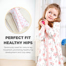 Mama Cheetah Baby Sleep Sack with Sleeves, 0.5 TOG Organic Cotton Wearable Blanket and Two-Way Zipper, Swaddle Transition Long Sleeve Sleeping Bag for Newborn Infant Toddler, 12-18 Months by TinyTreasures Baby Boutique