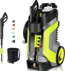 Electric Pressure Washer 5000PSI 4.0GPM Power Washers with M22-14mm Pressure Hose 33FT, Power Sprayers High Pressure with 1/4" QC Compatible Surface Cleaner for Home Cars Driveways, LGreen by GreenHaven Gardens