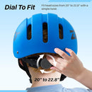 ZIFFY Kids/Toddler Bike Helmet, Adjustable, Lightweight, Safety Certified Scooter Helmet for Boys & Girls with Washable Inner Lining, 2 Sizes, 4 Colors – Fits Toddlers to Youth by TinyTreasures Baby Boutique