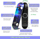 Easy_Way Complete Skateboards- Standard Skateboards for Beginners Kids Boys Girls Teenager- 31''x 8''Canadian Maple Cruiser Pro Skate Board, Skateboards by TinyTreasures Baby Boutique