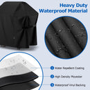 SunPatio BBQ Grill Cover 52 Inch, Outdoor Durable Waterproof Gas Barbecue Cover, Compatible for Weber Spirit 200 and 300 Series, Charbroil and Kenmore Grills, Compared to Weber 7106, 52" x 26" x 43"H by GreenHaven Gardens