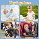 alilo Smarty Bunny Baby Rattle Musical Light Up Toys, Infants Newborns Baby Toys 0-3-6-12-18-24 Months,1 Year Old Boy Girl Gifts, 4 Music Modes and Color Recognition Function with 9 Color Card by TinyTreasures Baby Boutique