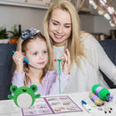 Crochet Kit for Beginners - Knitting Kit for Adults & Kids | Learn to Crochet Animals Frog Octopus Cow with Step-by-Step Video Tutorials by TinyTreasures Baby Boutique