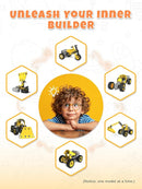 STEM Toys for 5-8 Year Old Boys, 10-in-1 Electric Toy Building Blocks for Kids Ages 4-8 Educational Construction Science Kit, Creative Activities for Boys 4-6, 8-10 Birthday & Holiday Idea Gift by TinyTreasures Baby Boutique