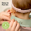 KeaBabies 2-Pack Silicone Baby Bibs for Eating - Sturdy Food-Grade Silicone Bibs for Babies Girl, Boy, Large Food Catcher, Clean & Put On Easily, Waterproof Toddler Feeding Essentials (Macaron) by TinyTreasures Baby Boutique