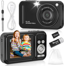 Digital Camera for Kids, WITYEAH 48MP FHD 1080P Point and Shoot Digital Cameras with 16X Zoom Anti-Shake, Compact Portable Cameras for Photography, for Boys Girls Teens Beginners by TinyTreasures Baby Boutique