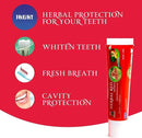 Jagat Devsutra Red Toothpaste | Doctor Recommended Ayurvedic, Organic & Herbal | 100% Natural Teeth Whitening, No Fluoride & Artificial Colors, Gum Cure, Vegan - Pack of 4 by CozyNest Decor