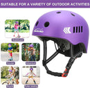 KAMUGO Kids Bike Helmet Set, Toddler Helmet for Ages 2-8 Boys Girls with Sports Protective Gear Set Knee Elbow Wrist Pads for Skateboard Cycling Scooter Rollerblading by TinyTreasures Baby Boutique