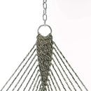 Hatteras Hammocks Deluxe Green Oatmeal Heirloom Tweed DuraCord Rope Hammock – 13 ft. x 60 in., 2-Person, 450 lb Capacity, Cumaru Spreader Bar, Zinc-Plated Hardware – Handcrafted in The USA by GreenHaven Gardens