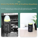 Portable Bottle Warmer for Travel, Car Baby Bottle Warmer USB Powered Portable Travel Bottle Warmer for Breastmilk Constant Temperature Feeding Bottle Portable Baby Bottle Warmer Insulation by TinyTreasures Baby Boutique