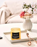 M&SENSE Neroli Tea Scented Candle - 11.6oz Natural Soy Wax Non Toxic 70-Hour Burn, 2-Wick Citrus Scent Candle for Stress Relief & Relaxation - Slow-Burning Home Fragrance Gift for Holiday by CozyNest Decor