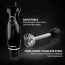 OVENTE Immersion Hand Blender, 300W Electric Handheld Portable Stick Mixer with 2 Mixing Speed and Stainless Steel Blades for Effortless Blending Smoothies, Shakes, Puree or Baby Food, Black HS560B by TinyTreasures Baby Boutique