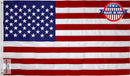 Carrot-Top Patriarch Polyester American Flag for Outside & Inside 5x8 - US Flag, Outdoor, United States Flag Made in USA, Heavy Duty w/Brass Grommets by GreenHaven Gardens