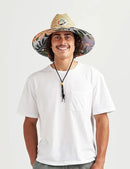 Straw Hat for Men & Women | Lifeguard Hat, Beach Hat & Sun Hat | UPF 50+ Wide Brim for Sun Protection | One Size | Hemlock by GreenHaven Gardens