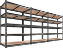 REIBII 2000LBS Garage Shelving Heavy Duty 72''H Storage Shelves 5 Tier Heavy Duty Shelving, Adjustable Metal Shelves for Garage Pantry Closet Kitchen Basement 35.5" W x72 H x 15.8" D, 3 Pack by GreenHaven Gardens