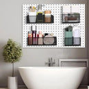 Tioncy 4 Pcs Magnetic Storage Bin Magnetic Locker Organizer for Pegboard Refrigerator Shelves Basket Container Wire Storage Holder for Kitchen Home Whiteboard(Black,10.6''l, 6.2''l) by CozyNest Decor