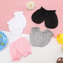 BQUBO Newborn Infant Toddler Mittens No Scratch Cotton Elastic Wrist Gloves Hypoallergenic for 0-6 Months Baby Boys Girls by TinyTreasures Baby Boutique