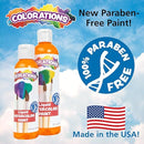 Colorations LW18 Liquid Watercolor Paint, 8 fl oz, Set of 18, Non-Toxic, Painting, Kids, Craft, Hobby, Fun, Water Color, Posters, Cool effects, Versatile, Gift by TinyTreasures Baby Boutique