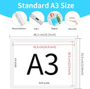 Phylosal Rechargeable A3 Light Pad with Built-in Stand & Bag, Magnetic Tracing Light Box for Drawing, Diamond Art Light Board with Side Button, Super Bright Light Table for Diamond Painting, Sketching by TinyTreasures Baby Boutique