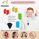Chewy Necklaces for Sensory Kids, 6 Pack Chew Necklaces for Sensory Boys and Girls with Autism, ADHD, SPD, Chewing, Biting, Silicone Oral Sensory Chew Teething Toys for Adults Reduce Anxiety Fidget by TinyTreasures Baby Boutique