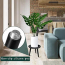 Uneedem Indoor Plant Stand, Modern Plant Table 8.9" Tall Wood Mid Century Flower Holder Small Round Side End Table by GreenHaven Gardens