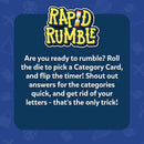 Skillmatics Rapid Rumble - Fast-Paced Board Game for Kids, Teens & Adults, Fun for Family Game Night & Educational Toy, Quick-Thinking Card Game, Gift for Ages 6, 7, 8, 9 & Up by TinyTreasures Baby Boutique