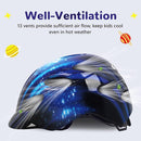 Kids/Youth Bike Helmet for Boys Girls and Teens, Adjustable and Multi-Sport for Bicycle, Kick Scooter, Skateboard, Roller/Inline Skate by TinyTreasures Baby Boutique