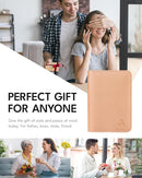 ALLIVE Passport Holder for Travel Women Men,Genuine Leather Passport Cover Wallet,Travel Must Haves Airport Essentials Travel Gifts Beige by TinyTreasures Baby Boutique