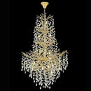 H61'' Modern Gold K9 Crystal High Ceiling Chandeliers, 23-Lights Staircase Chandeliers,Luxury Large Crystal Tree Branch Chandelier, D40'' Foyer Chandelier,For Living Room,Entryway,Dining Room by CozyNest Decor