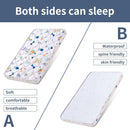 Baby Bassinet Mattress 33x 19 inches- Firm Support and Comfort Premium Foam,Noiseless and Odorless,Hypoallergenic Small Crib Mattress, Fits Moses Basket, Dual Sided with Soft Breathable Fabric by TinyTreasures Baby Boutique