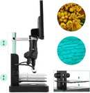 JL246P 3 Lens 7'' LCD Digital Microscope 1000X, Biological Microscope with Prepared Slides for Adults and Kids,12MP for Coin Microscope Full Coin View, 32G Card, Multiple Lights by TinyTreasures Baby Boutique