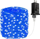 66Ft 200LED Fairy Lights Plug in, Waterproof String Lights Outdoor & Indoor 8 Modes with Timer, Christmas Light Bedroom Decor, Twinkle Light for Girl's Room Garden Christmas Decorations (Blue) by GreenHaven Gardens