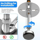 Garbage Disposal Support, Adjustable Spring Shock Absorber Bracket (7.48-10.62 inch (19-27cm)), Holds Up tp 440lbs, Stainless Steel Noise Reduction Installation Kit by CozyNest Decor