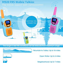Walkie Talkies for Kids Adults Long Range Rechargeable 4 Pack Drop-resistant FRS 2 Way Radio 4 Miles with Lanyard Battery NOAA USB, Family Toy for 3-12 Year Old Boy Girl Toddler Camping Skiing by TinyTreasures Baby Boutique