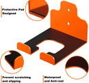 Garage Organizer Trimmer Rack, Garden Power Tool Hanger Weed Whackers Holder Wall Mounted for Grass Trimmer, Hedge Trimmer, Garage Trimmer, Garden Tools,4 Pack(Orange) by GreenHaven Gardens