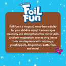 Skillmatics Foil Fun - Bugs & Butterflies, No Mess Art for Kids, Craft Kits & Supplies, DIY Creative Activity, Travel Toys, Gifts for Boys & Girls Ages 4, 5, 6, 7, 8, 9 by TinyTreasures Baby Boutique