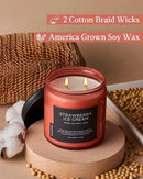 M&SENSE Natural Soy Candles for Home Strawberry Ice Cream Scented, 11.6oz 70 Hours Long Burning Hand Poured Candles Home Decor Housewarming Gift for Women and Men by CozyNest Decor