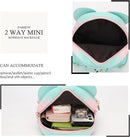 KL928 Girls Bowknot Polka Dot Cute Mini Backpack Small Daypacks Convertible Shoulder Bag Purse for Women by TinyTreasures Baby Boutique