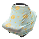 Stretchy Baby Car Seat Covers for Newborns, Infant Car Canopy Extra Soft and Stretchy Nursing Covers for Moms (Shinning Night) by TinyTreasures Baby Boutique