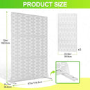 Outdoor Privacy Screen,72" H×47" W Metal Privacy Screen, Freestanding Privacy Fence Panels for Patio by GreenHaven Gardens