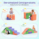 Lischwert Foam Climbing Blocks for Toddlers 1-3, Soft Play Set with Crawling Exploration Toys, Indoor Outdoor Infant Safe Blocks for Baby Gym Toddler Playground by TinyTreasures Baby Boutique