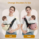 Toddler Sling Carrier, Easy to Wear Baby Carrier Sling 7-40 lbs, Adjustable Lightweight Baby Wrap Sling, Perfect Toddler Hip Carriers One Size Fits All, Pink by TinyTreasures Baby Boutique
