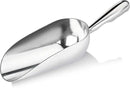 New Star Foodservice 34509 One-Piece Cast Aluminum Round Bottom Bar Ice Flour Utility Scoop, 5-Ounce, Silver (Hand Wash Only) by GreenHaven Gardens