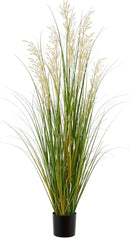 Artificial Plant, 47in Tall Pampas Grass, Faux House Plants in Pot, Indoor Decorative Flowers &Greenery for Home and Office, Ideal Housewarming Gift by CozyNest Decor
