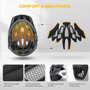 ROCKBROS Kids Bike Helmet Adjustable Detachable Full Face Bike Helmet for Children Bicycle, Skateboard, Scooter, Protective Gear by TinyTreasures Baby Boutique