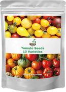 1,500+ Tomato Seeds, Heirloom Vegetable Seed for Planting Indoor Outdoor, 10 Varieties Salad Tomato Seeds Garden Hydroponic Kit, Non-GMO Home Hydroponic Fresh Food Veggie Supply by GreenHaven Gardens