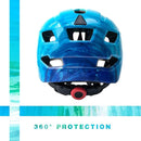 OnBros Kids Bike Helmet - Bike Helmets for 5-14 Boys or Girls with Visor, Children Bicycle Helmet for Skateboard Mountain Scooter Road Cycling, Lightweight and Adjustable 50-57CM by TinyTreasures Baby Boutique