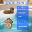 Baby Bath Thermometer for Bathtub, Room|Water Temperature, Baby Bath Floating Toy|Kids Bathroom Safety, Digital LCD with Timer by TinyTreasures Baby Boutique