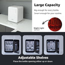WABI UVC LEDs 3-in-1 Sanitizer & Dryer 360° Box | Disinfect, Dry, & Store Everyday Items, Baby Feeding Gear, and Electronics | Touch Control, LED (No Mercury) | Smart Storage Mode by TinyTreasures Baby Boutique